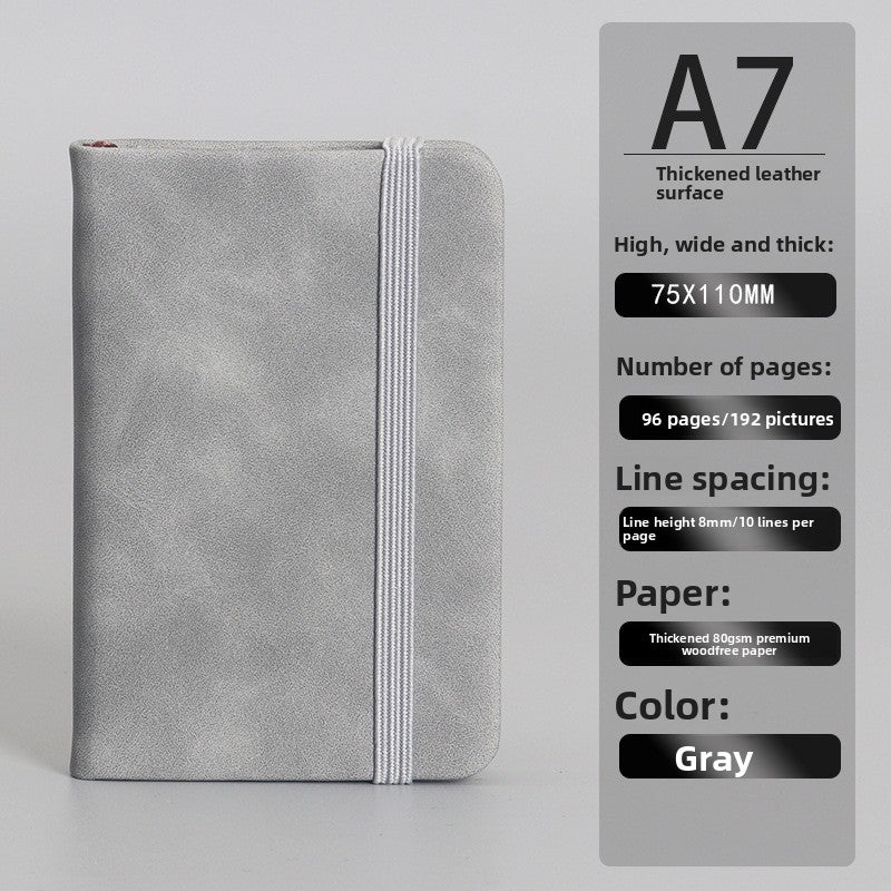 Strap business notebook