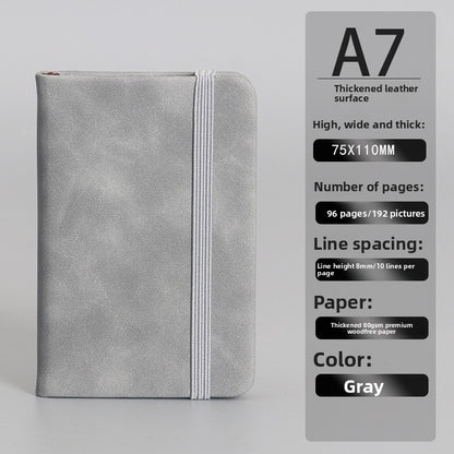 Strap business notebook