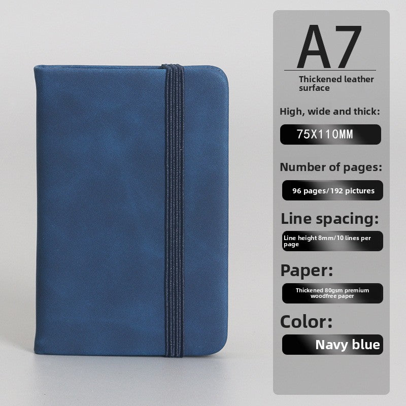 Strap business notebook