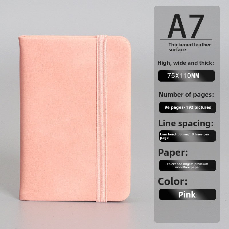 Strap business notebook