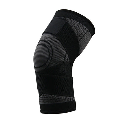 Strap Knee Pads Pressure Sports Fitness Men's Running Mountaineering Basketball Knee Pads Warm Nylon Sports Knee Pads Wholesale