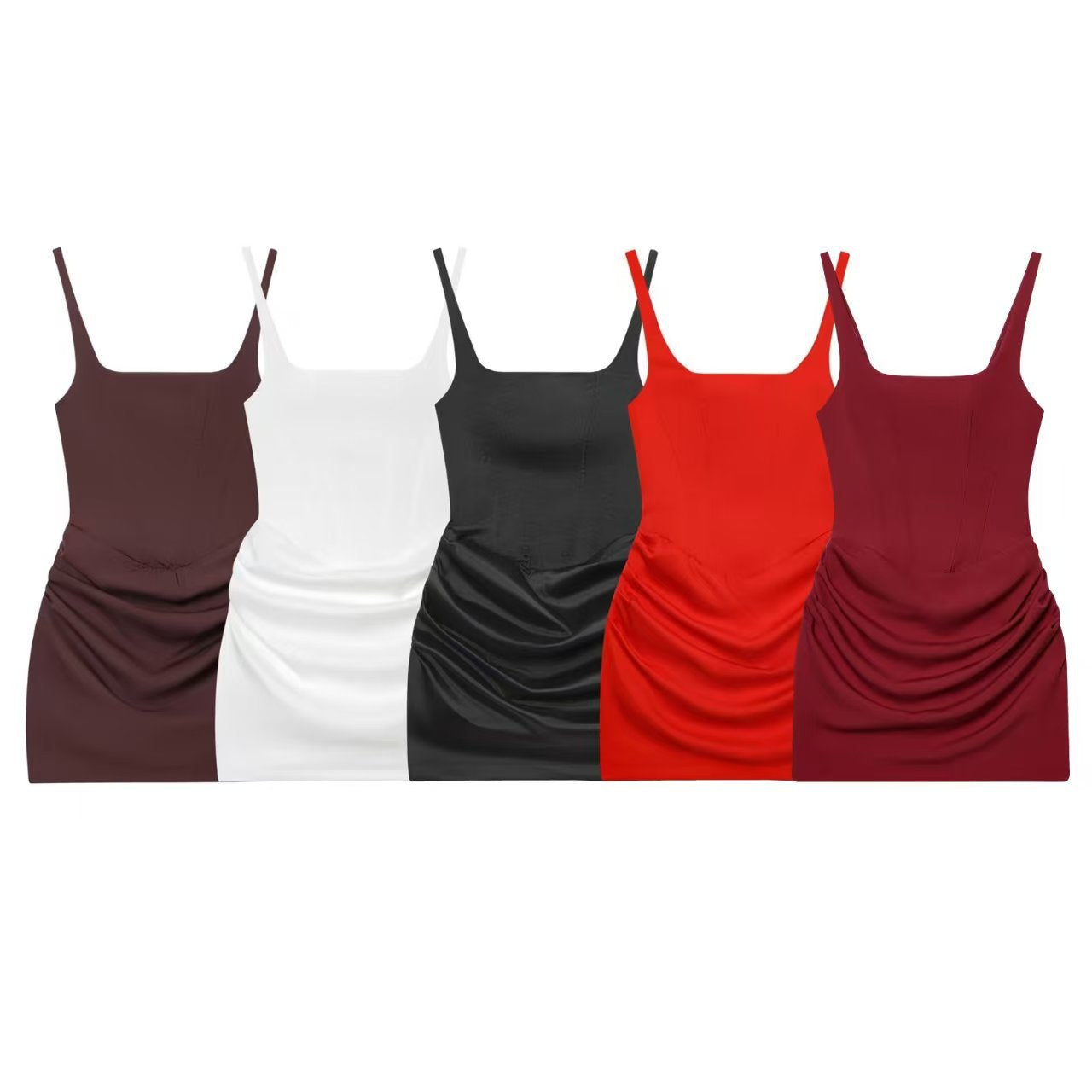 Strap mini dress