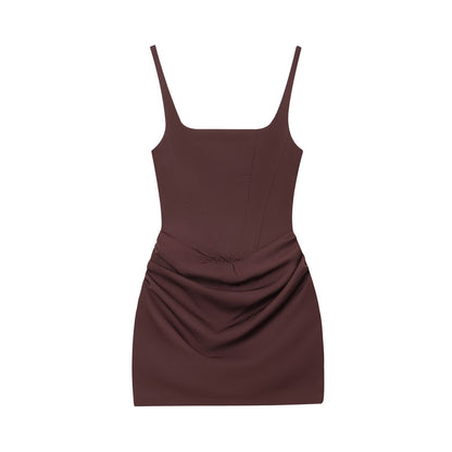 Strap mini dress