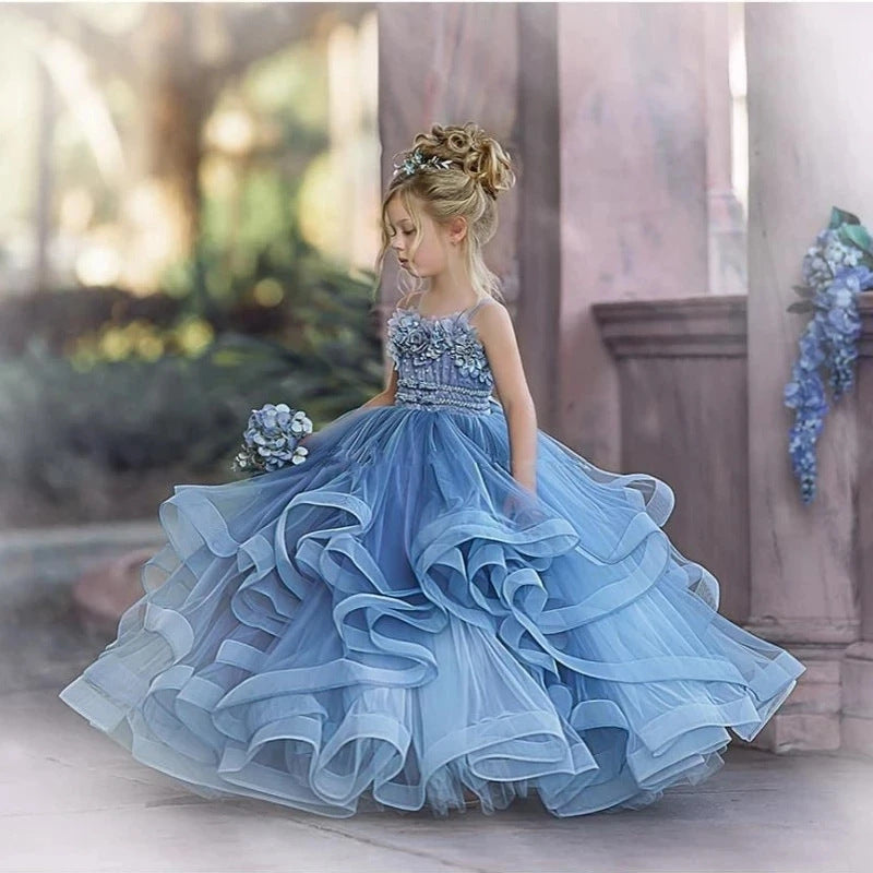 Strap princess dress