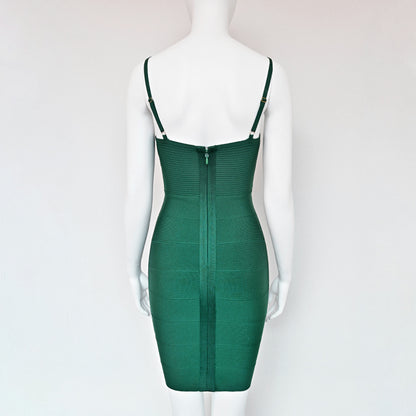 Strap sheath dress