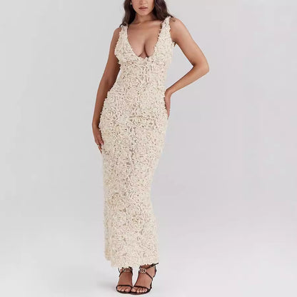 Strap Split dress
