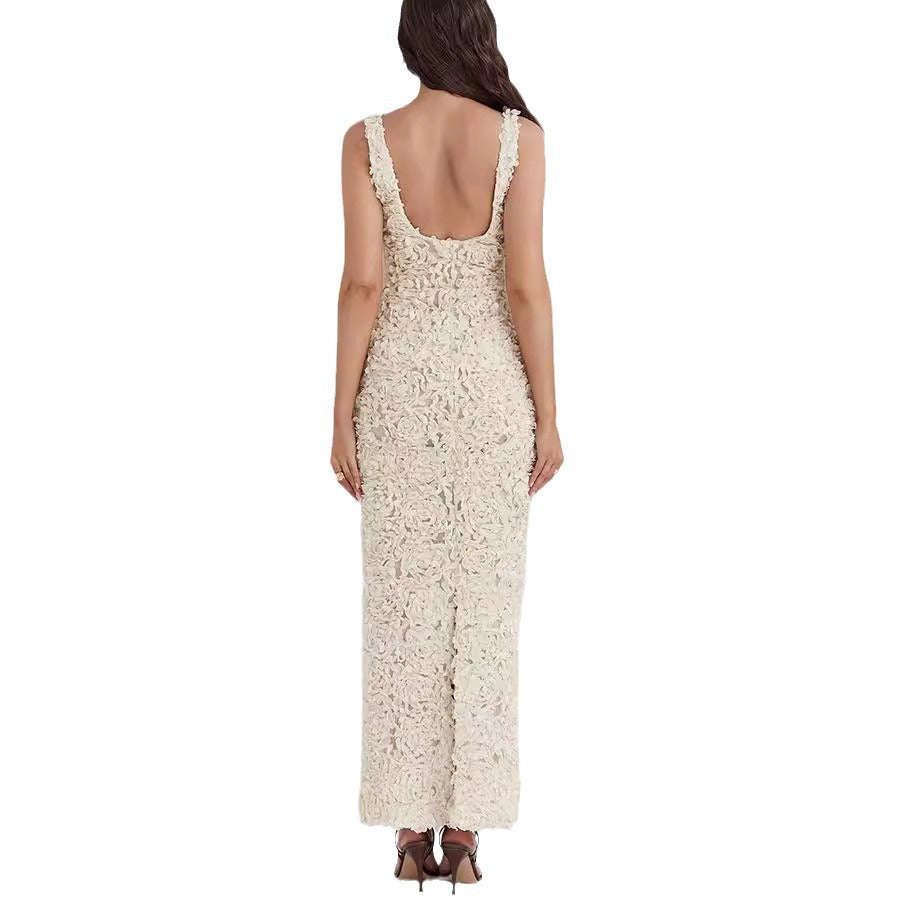 Strap Split dress
