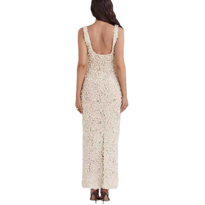 Strap Split dress