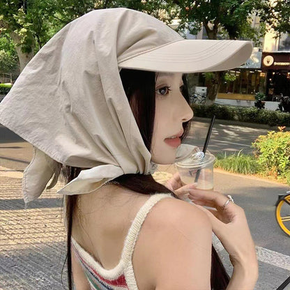 Strap Sunscreen Hat