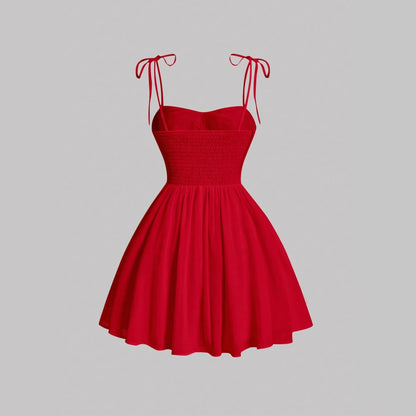 Strap-wrapped dress