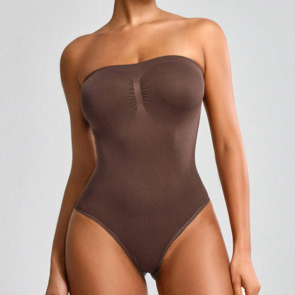 Strapless dress jumpsuit underwear