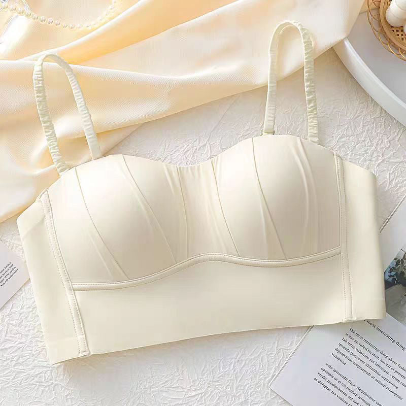 Strapless fashionable, anti-glare and breathable underwear