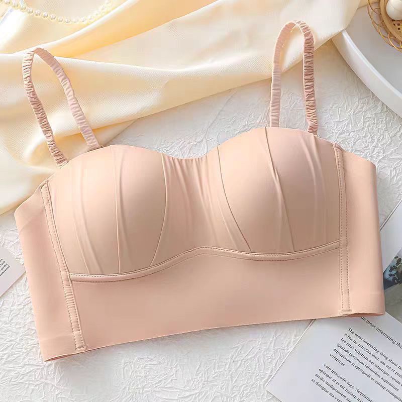 Strapless fashionable, anti-glare and breathable underwear