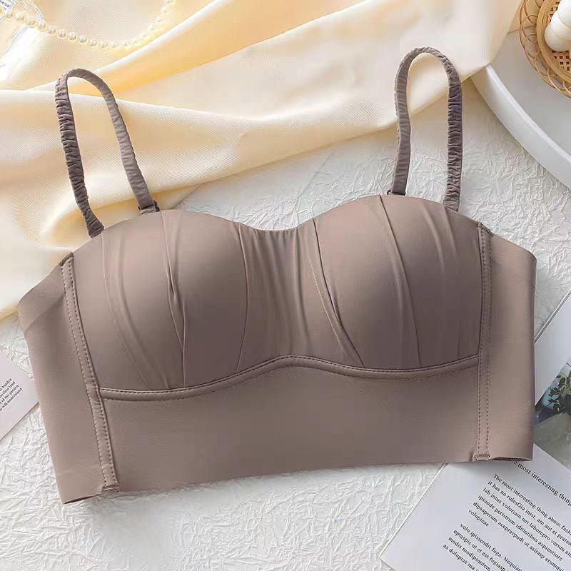 Strapless fashionable, anti-glare and breathable underwear