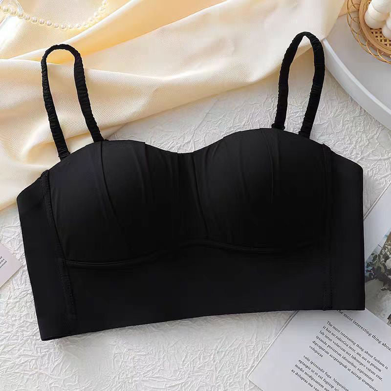 Strapless fashionable, anti-glare and breathable underwear