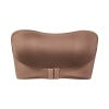 Strapless Front Clasp Side Gathering Bra