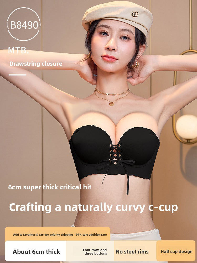 Strapless Push-Up Non-Slip Bra