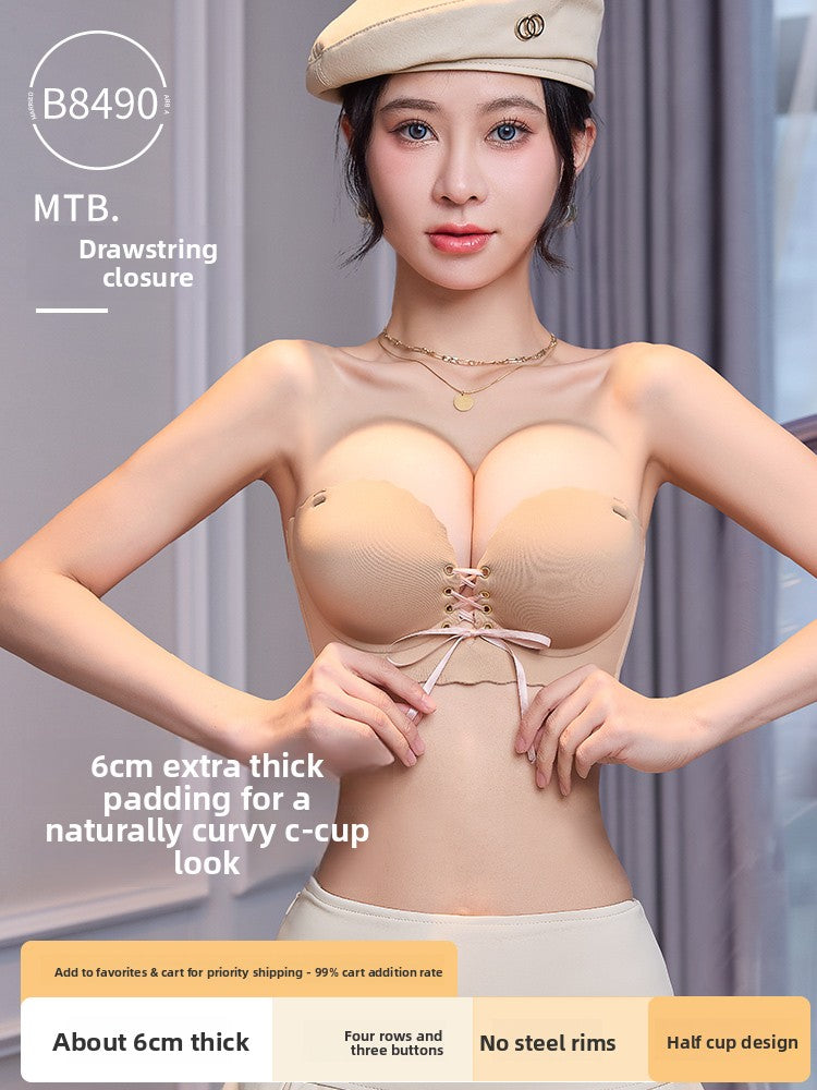 Strapless Push-Up Non-Slip Bra