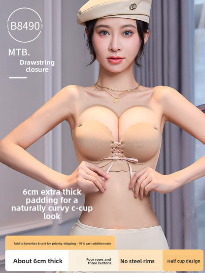 Strapless Push-Up Non-Slip Bra