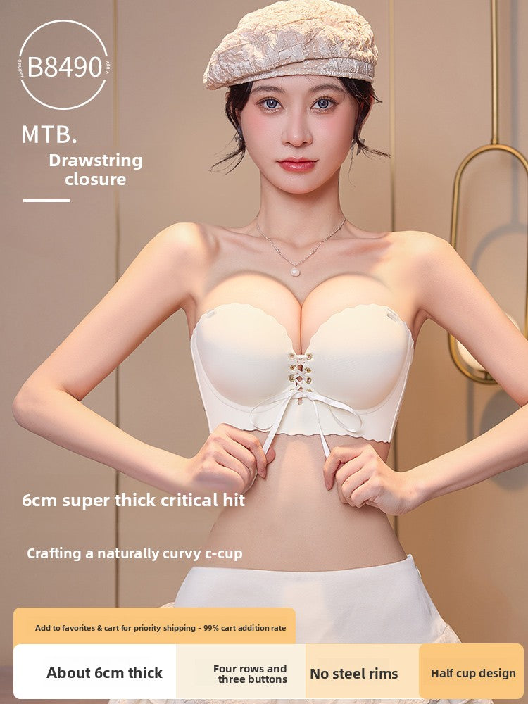 Strapless Push-Up Non-Slip Bra