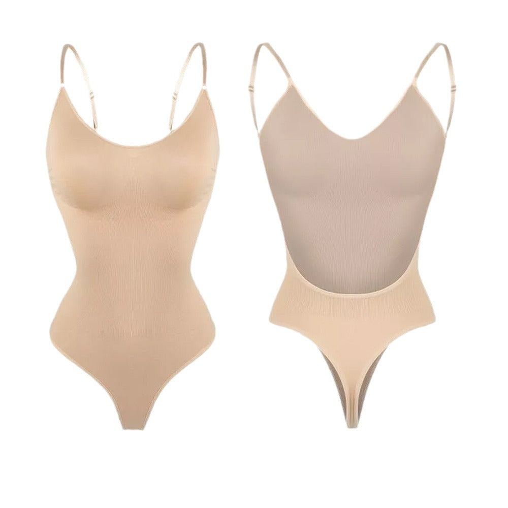 Strapless shaping dress