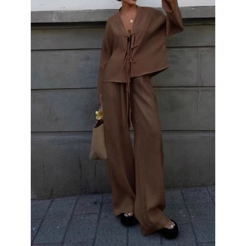 Strapless shirt set