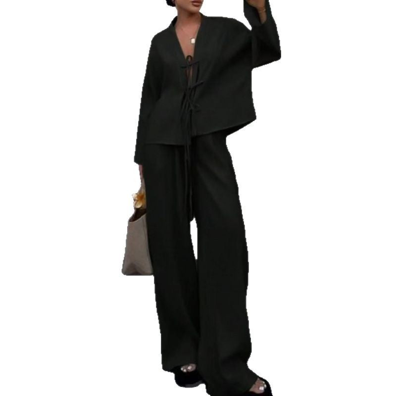 Strapless shirt set