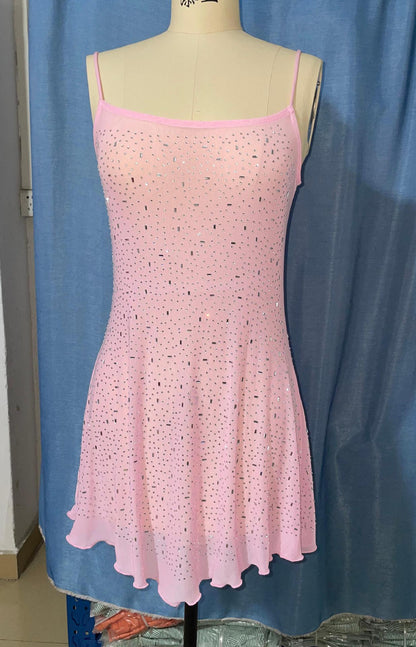 Strapless short dress