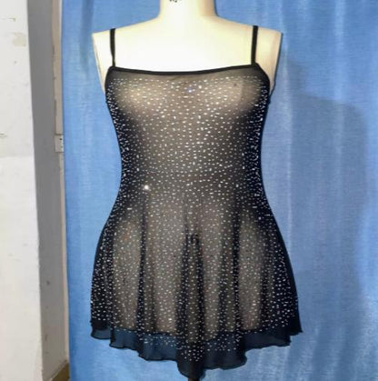 Strapless short dress