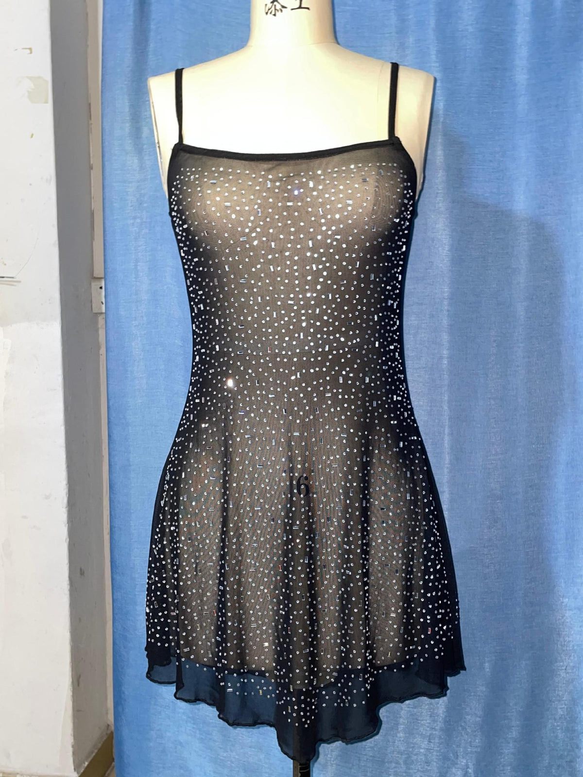 Strapless short dress