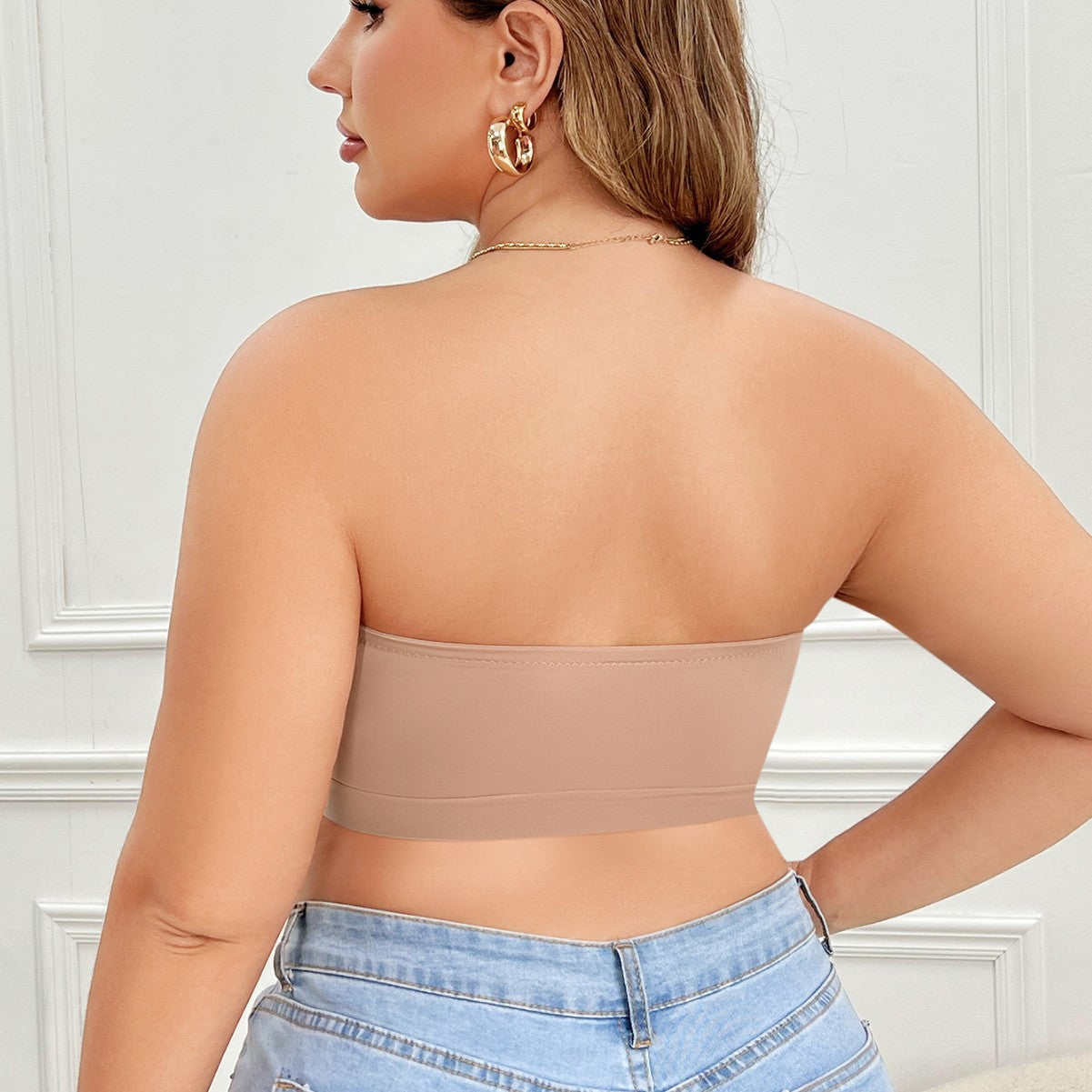 Strapless Side Closure Comfort Bra