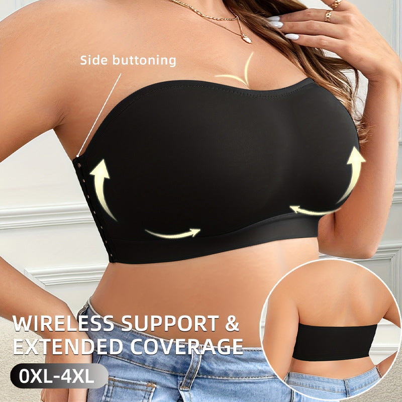 Strapless Side Closure Comfort Bra
