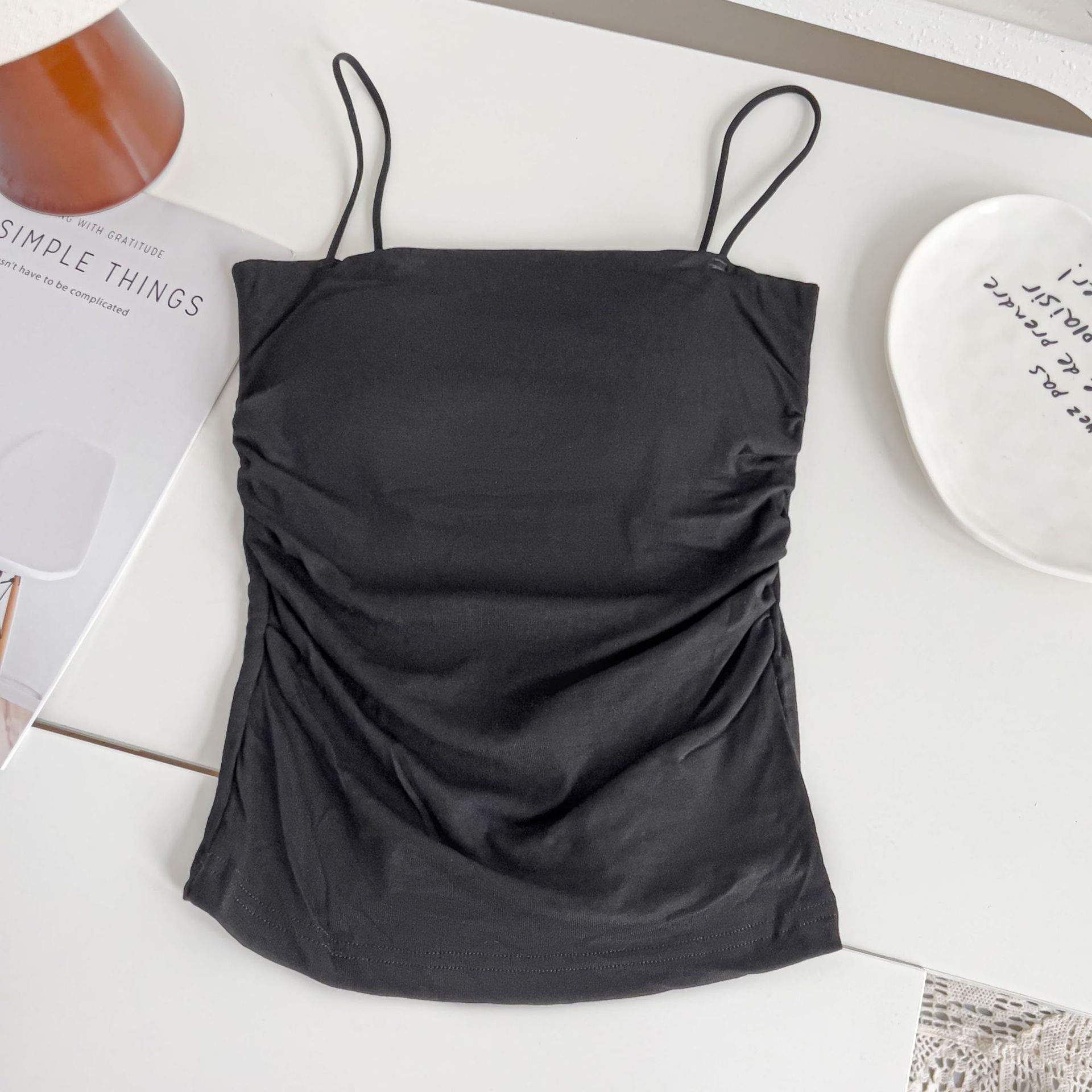 Strapless Slim Fit Built-in Pad Vest