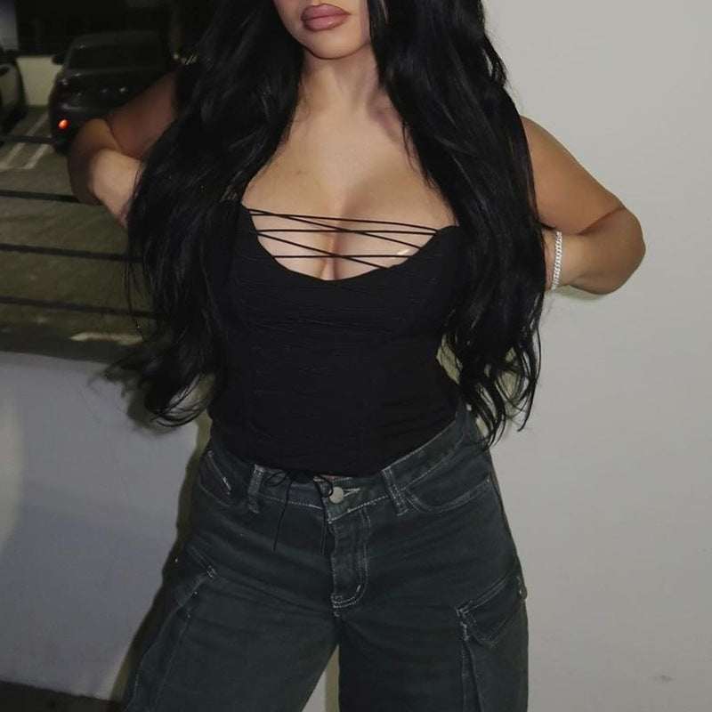 Strapless top