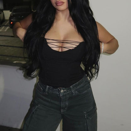 Strapless top