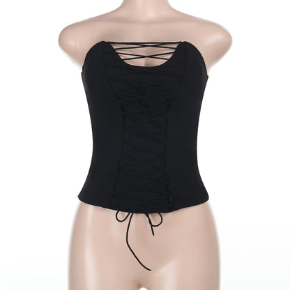 Strapless top