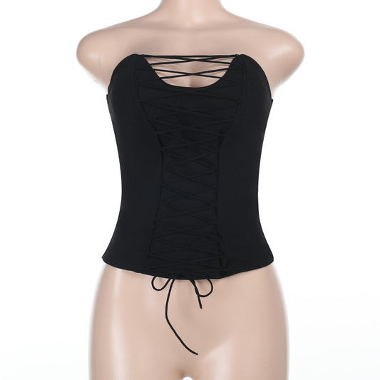Strapless top