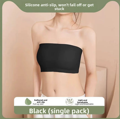 Strapless Traceless Tube Bra