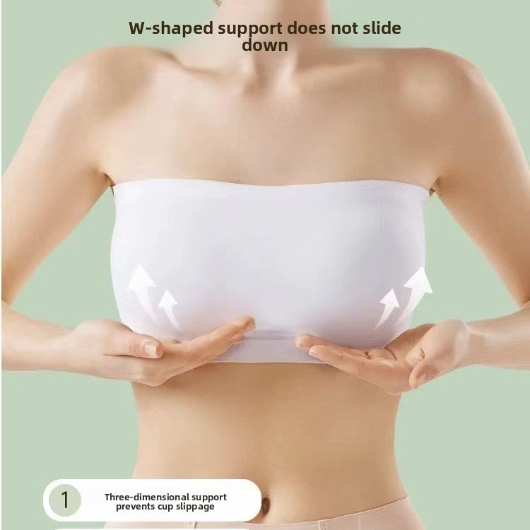 Strapless Traceless Tube Bra