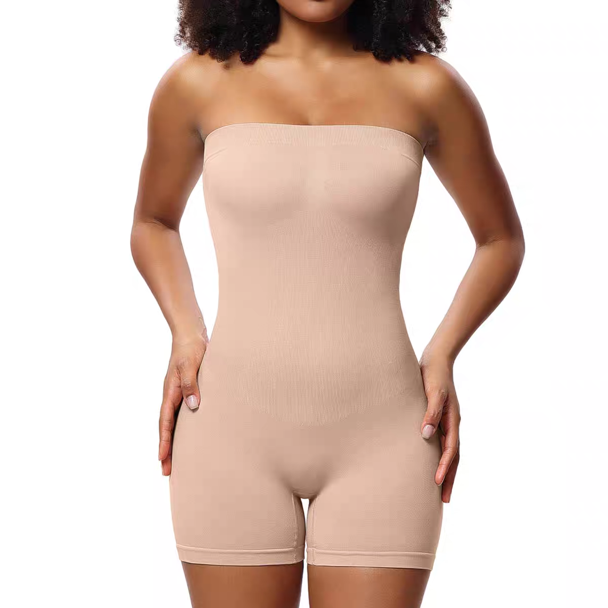 Strapless Tummy Control Bodysuit for Women