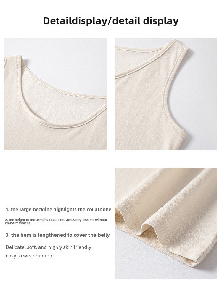 Strapless vest
