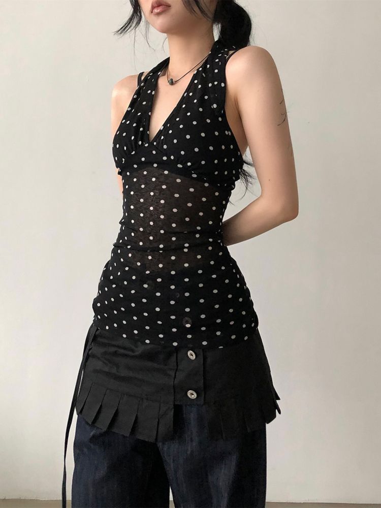 Strapless vest