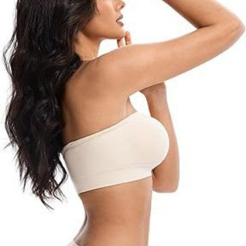 Strapless Wireless Push Up Seamless Bra