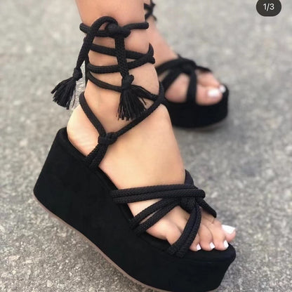 Strappy sandals