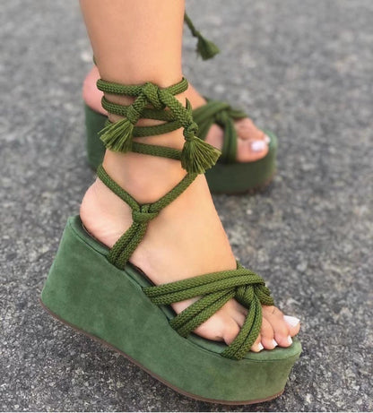 Strappy sandals