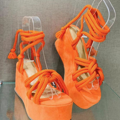 Strappy sandals