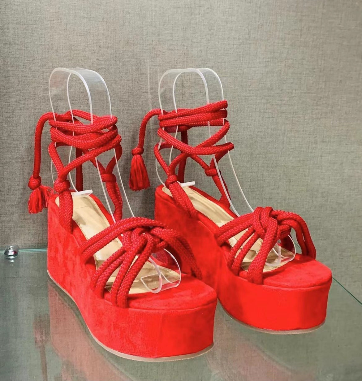 Strappy sandals