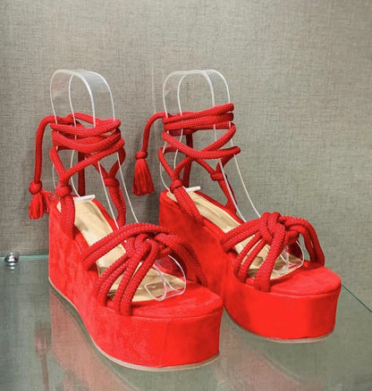 Strappy sandals