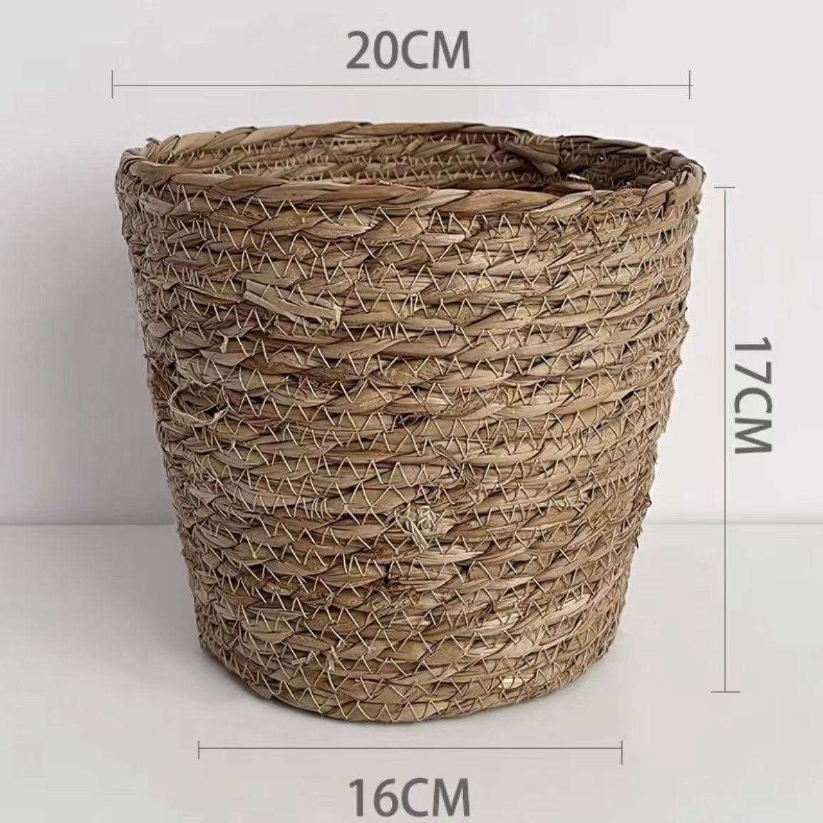 Straw Basket Set