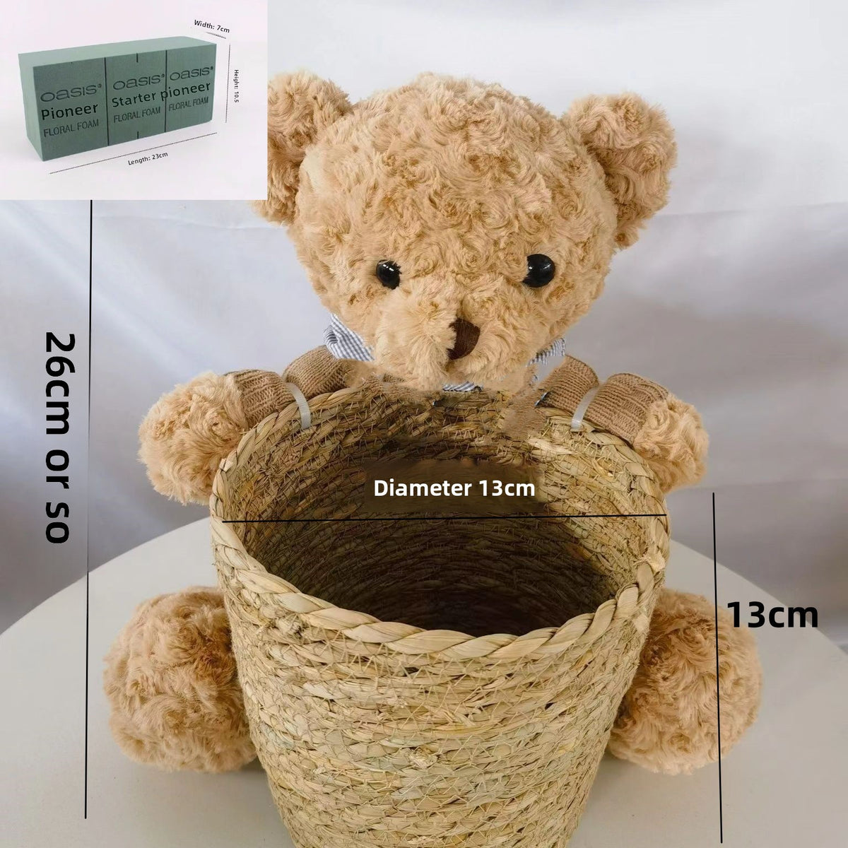 Straw Basket Set